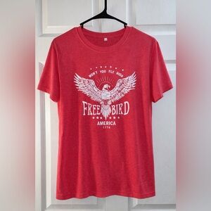 Women’s graphic Tshirt Free Bird